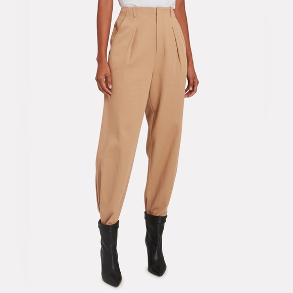 Intermix Bethenny High Rise Straight Leg Pants - Picture 2 of 6